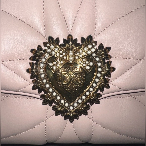Dolce & Gabbanna large Devotion bag nude pink BNWT! - Picture 6 of 9